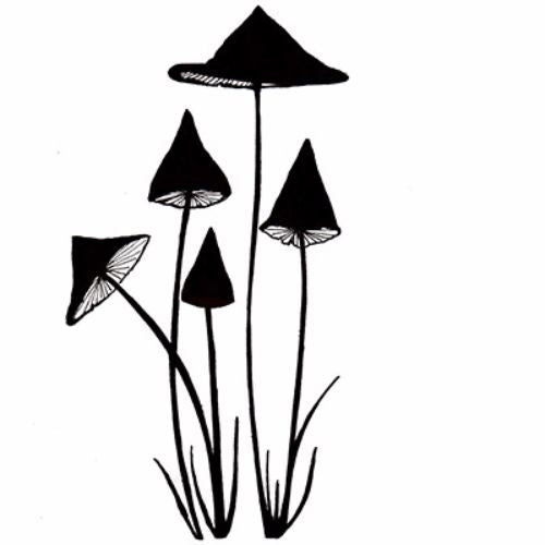 Lavinia Stamps - Slender Mushrooms - Krafters Cart