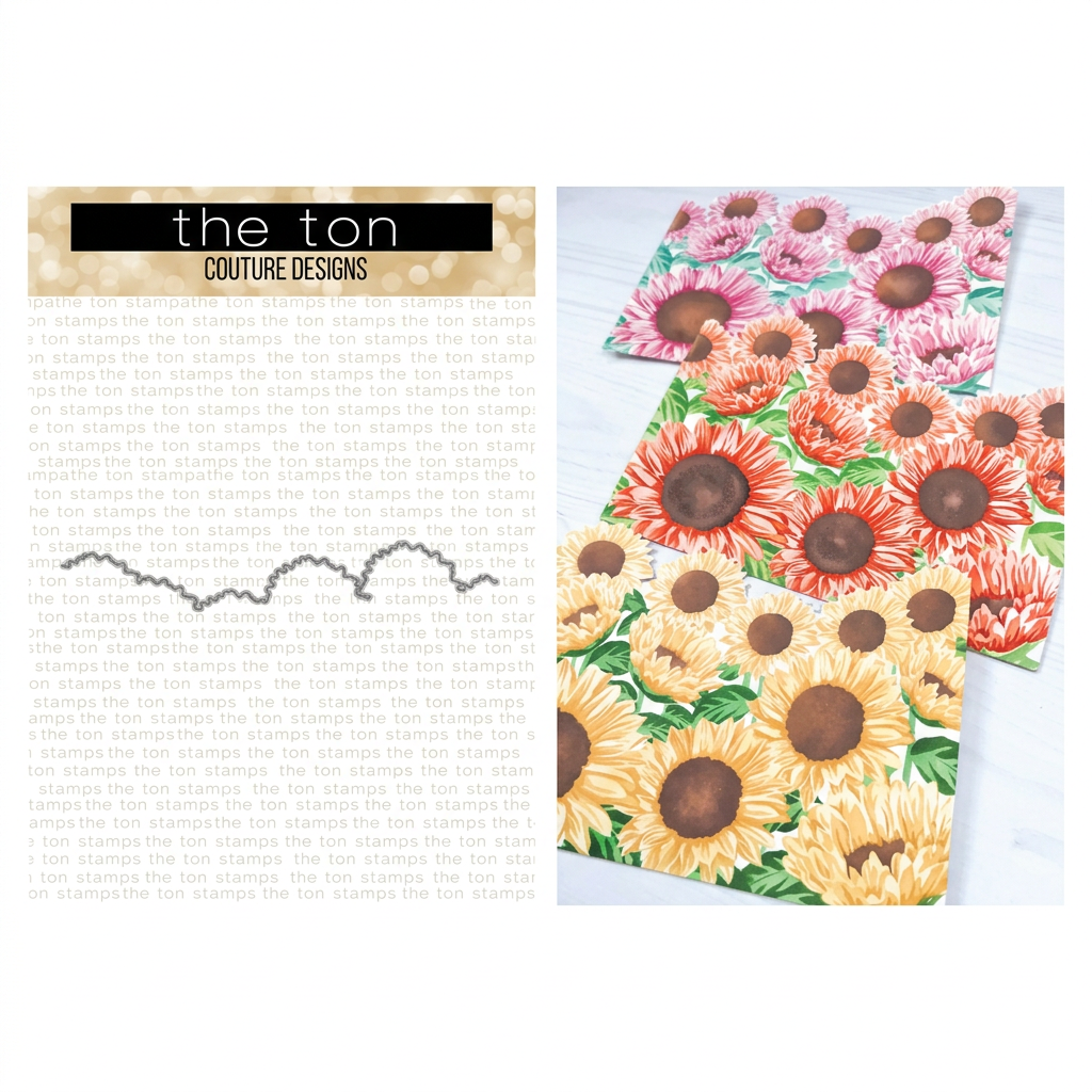 The Ton Stamps - Sunflower Fields Bundle