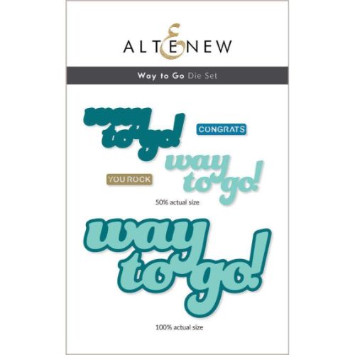 Altenew - Way to Go Die Set
