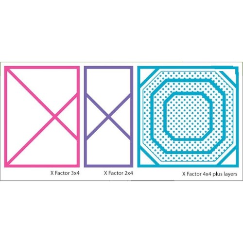 Mosaic Moments - X Factor Bundle - 2x4, 3x4, and 4x4 Plus