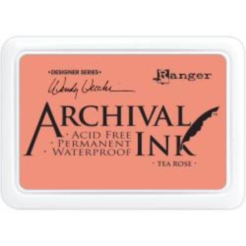 Wendy Vecchi Archival Ink Pad Tea Rose - Krafters Cart