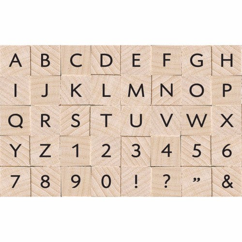 Hero Arts - Essential uppercase letters & numbers