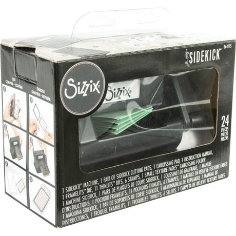 Sizzix Sidekick Starter Kit Featuring Tim Holtz Black - Postage as per Actual