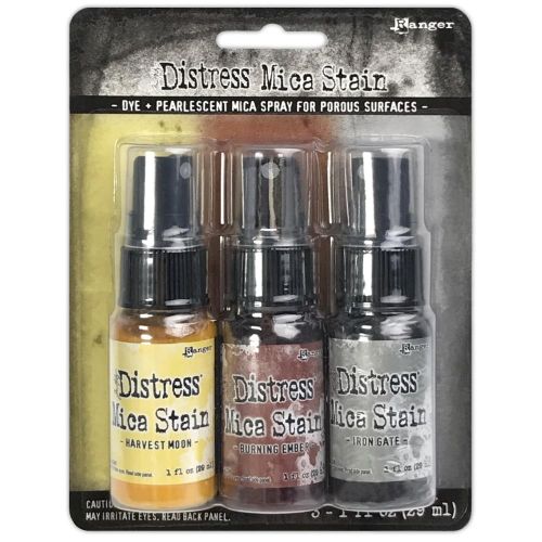 Tim Holtz Distress Mica Stain Set Halloween Set #3