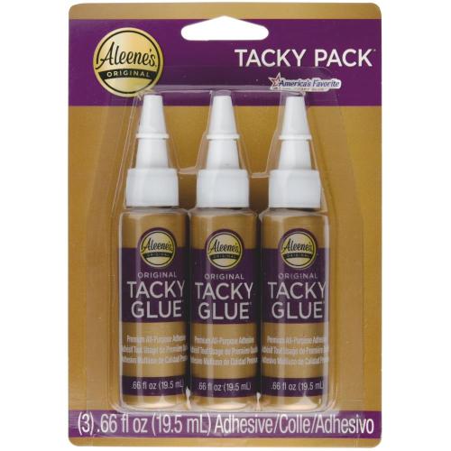 Aleene's Try Me Size Tacky Pack .66oz 3/Pkg Original