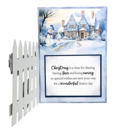 Katy Sue Designs Picket Fence Christmas Scene Stash (24pcs) (02-10072CSS)