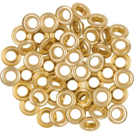 Fiskars Lia Griffith Eyelets 50/Pkg Gold