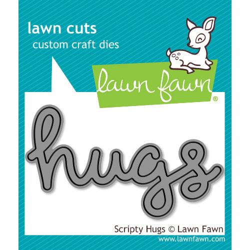 Lawn Fawn - Lawn Cuts - Scripty Hugs Dies