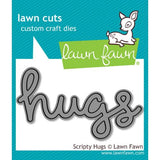 Lawn Fawn - Lawn Cuts - Scripty Hugs Dies