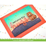 Lawn Fawn - Lawn Cuts - Scripty Hugs Dies