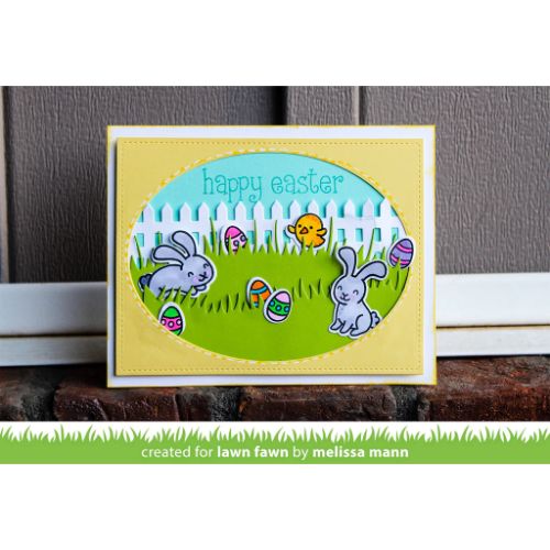 Lawn Fawn - Lawn Cuts - Grassy Hillside Border Dies