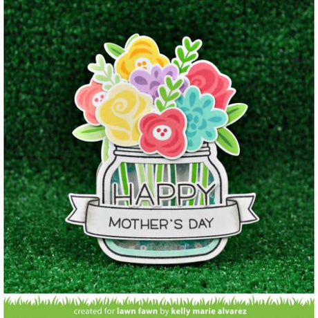 Lawn Fawn - Lawn Cuts - How You Bean? Shaker Add-On Dies