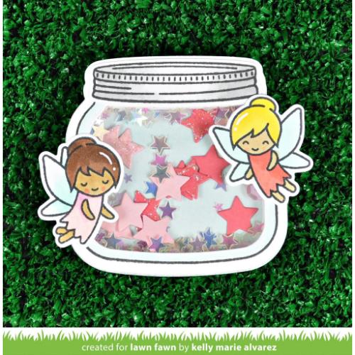 Lawn Fawn - Lawn Cuts - How You Bean? Shaker Add-On Dies