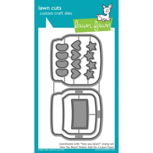 Lawn Fawn - Lawn Cuts - How You Bean? Shaker Add-On Dies