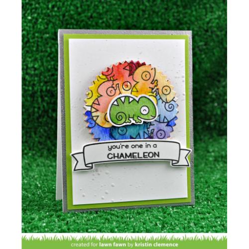 Lawn Fawn - Stamps - One in a Chameleon