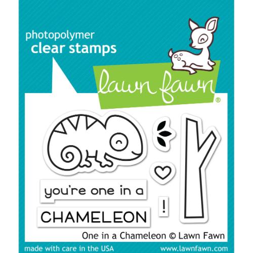 Lawn Fawn - Stamps - One in a Chameleon