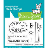 Lawn Fawn - Stamps - One in a Chameleon