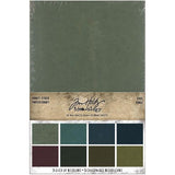 Idea-Ology Kraft-Stock Stack Cardstock Pad 6"X9" 24/Pkg Cool, 8 Colors/3 Each