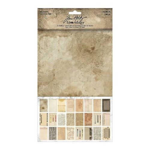 Idea-ology Tim Holtz Backdrops Volume 4