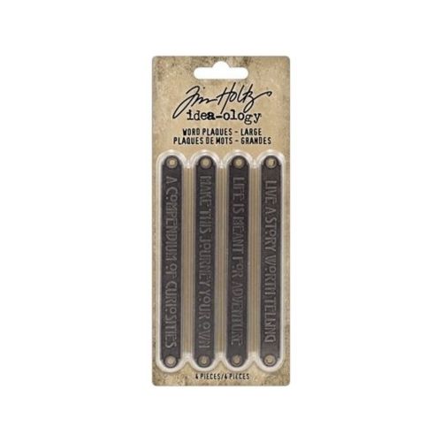 Idea-ology Tim Holtz Word Plaques Large
