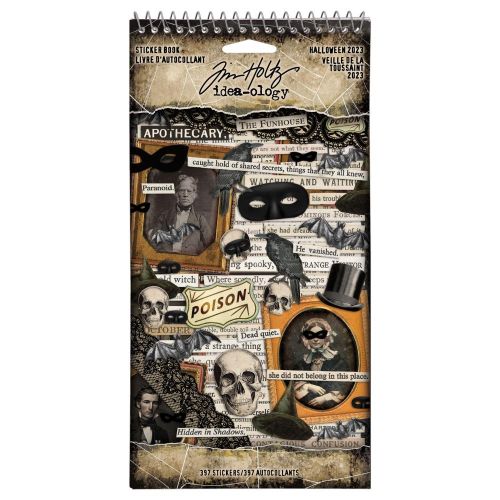 Tim Holtz Idea-Ology Sticker Book Halloween