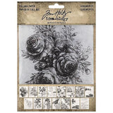 Tim Holtz Idea-ology Collage Paper Serendipity 30 Pieces