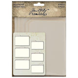 Tim Holtz Idea-ology Folio Folders 6 Pieces