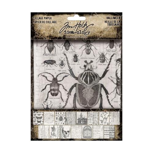 Idea-ology Tim Holtz Halloween Collage Paper (TH94393)