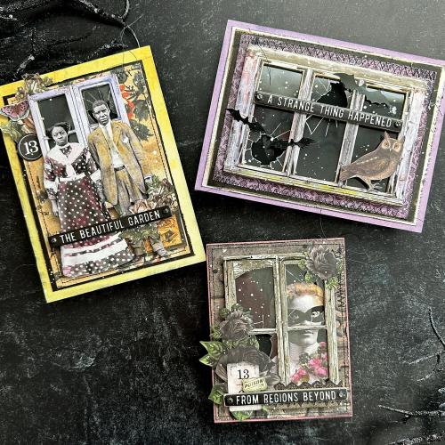 Idea-ology Tim Holtz Halloween Transparencies (TH94404)