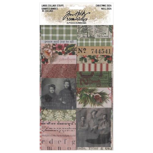 Tim Holtz Idea-ology-Large Collage Strips  (TH94410)