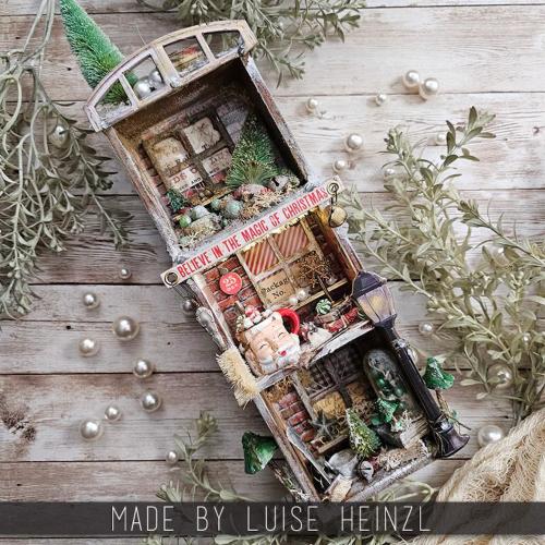 Tim Holtz Idea-ology Santa Mug