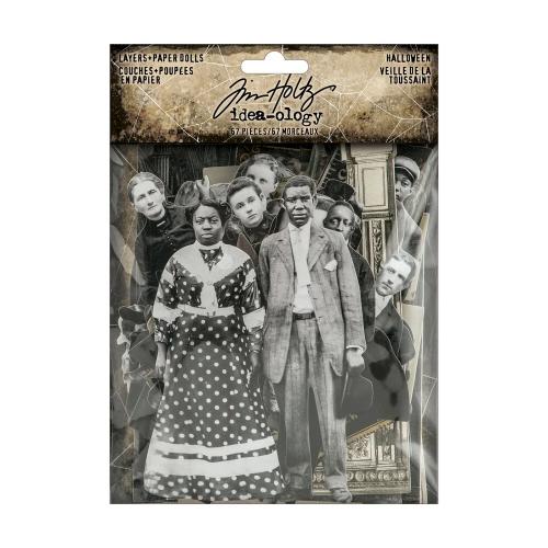 Idea-ology Tim Holtz Halloween Layers + Paper Dolls (TH94441)