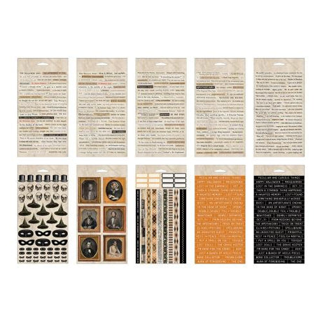 Idea-ology Tim Holtz Halloween Sticker Book (TH94442)