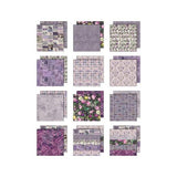 Idea-ology Double-Sided Cardstock 8"X8" 12/Pkg-Palette Collection: Purple
