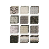 Idea-ology Double-Sided Cardstock 8"X8" 12/Pkg-Palette Collection: Charcoal