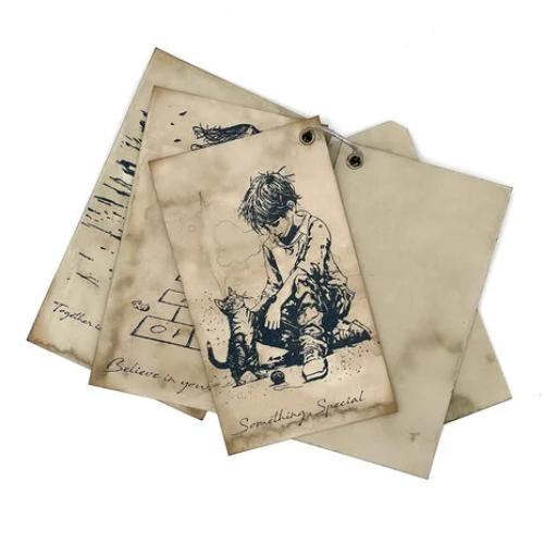 Andy Skinner Pre Cut Rubber Stamp Set Something Special (07-0074-AS)