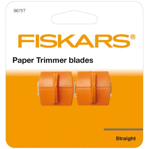 Fiskars Paper Trimmer Blades TripleTrack Straight (2pcs)