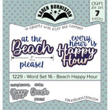 Karen Burniston - Word Set 16 - Beach Happy Hour