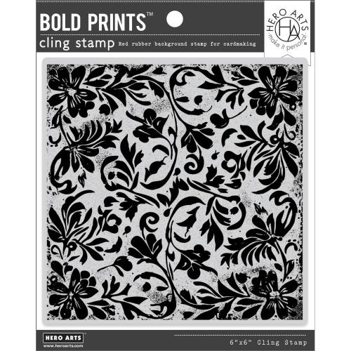 Hero Arts - Abstract Poinsettia Bold Prints Stamp Set