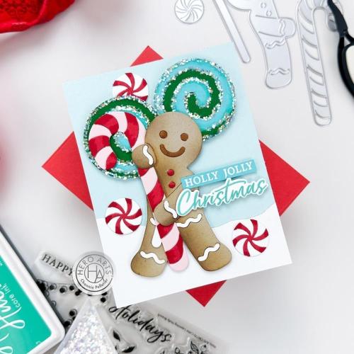 Hero Arts - Peeking Gingerbread Man Fancy Die