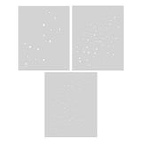 Spellbinders - Color Layering Scattered Stars Stencils