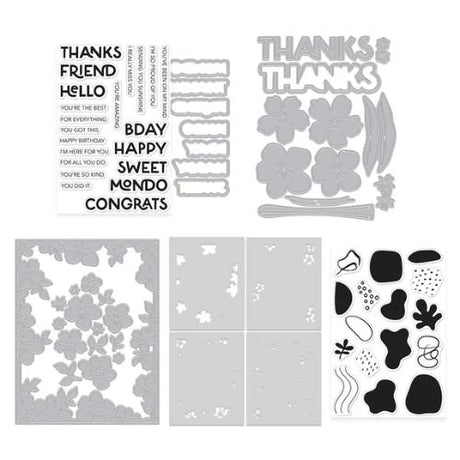 Hero Arts Fresh Flowers Want It All Bundle - Postage as per Actual
