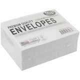 Leader Paper Products - A2 Envelopes (4.375"X5.75") 100/Pkg-White - Postage as per Actual