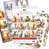 Katy Sue Designs Santa Paws 3D Die-Cut Topper & Decoupage Collection (11-DCD7003)