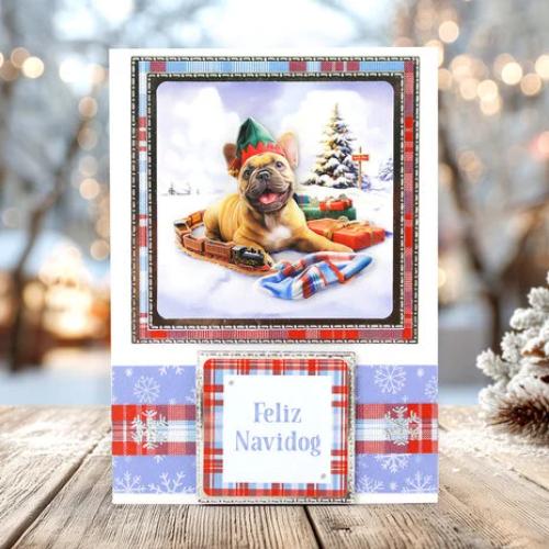 Katy Sue Designs Santa Paws 3D Die-Cut Topper & Decoupage Collection (11-DCD7003)