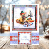 Katy Sue Designs Santa Paws 3D Die-Cut Topper & Decoupage Collection (11-DCD7003)