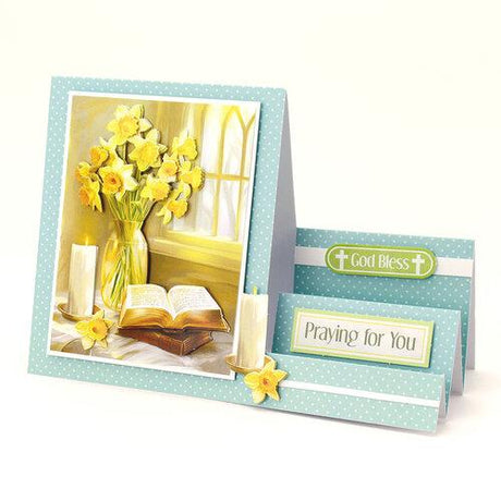 Katy Sue Designs Daffodil Window 3D Die-Cut Decoupage (3pcs) (11-DCD725)