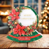 Katy Sue Designs Christmas Flowers 3D Die-Cut Decoupage (3pcs) (11-DCD731)