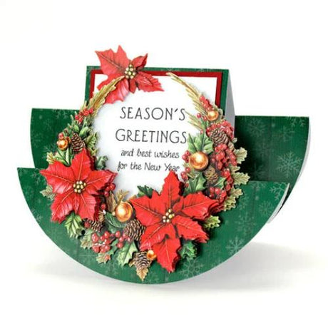 Katy Sue Designs Christmas Flowers 3D Die-Cut Decoupage (3pcs) (11-DCD731)
