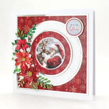 Katy Sue Designs Reindeer Kisses Bauble 3D Die-Cut Decoupage (3pcs) (11-DCD732)